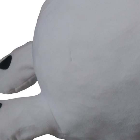 White and Black Puppy Dog Super Soft Squishy Stuffed Animal Beagle Plush Large - Picture 4 of 13